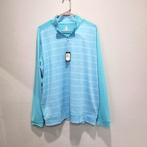 NWT - JOHNNIE-O Size L, Color: Baja Blue.